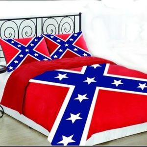 (Queen) Full Pattern Rebel Comforter Reversible